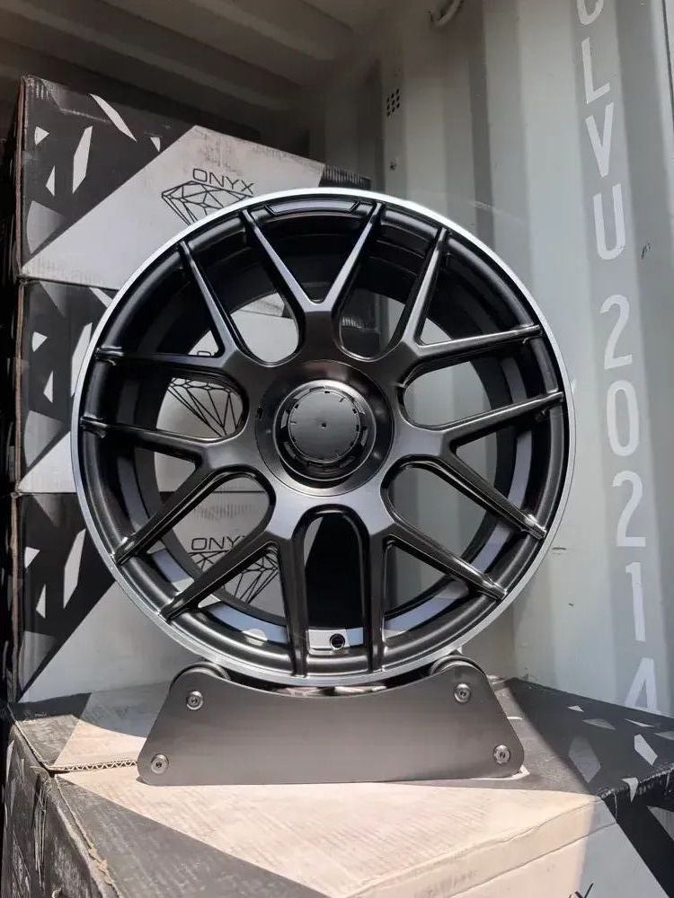 19” 5X112 Staggered Alloy Wheels 